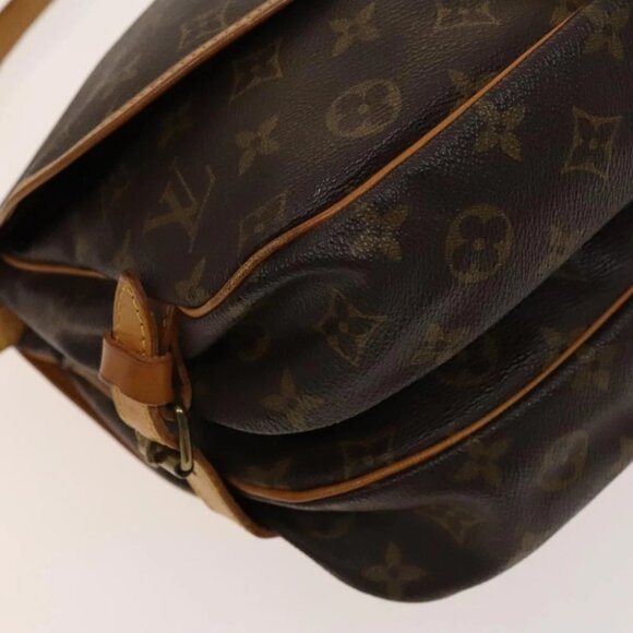 LOUIS VUITTON Monogram Saumur 30 Shoulder Bag M42256 LV Auth am8612 - Picture 3 of 15
